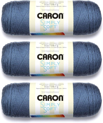 Simply Soft Yarn Solids (3-Pack) Country Blue H97003-9710