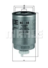 Knecht KC 18 fuel filter for Alfa Romeo, Aro, Audi, Austin, Case IH, Citroën, Daihatsu