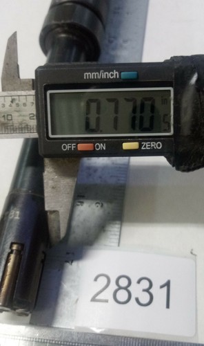 Herramienta de pulido Cogsdill Roll-a-Finish - #2MT Morse Taper Bottoming B-781 B 781 - Imagen 6 de 6