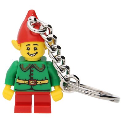 LEGO Happy Helper Elf Key Chain  LEGO Minifigur   LEGO Sammelfigur 