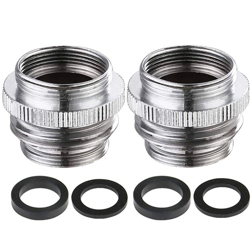 Faucet Adapter Faucet to Hose Adapter - Multi-Thread Garden Hose Adapter with...