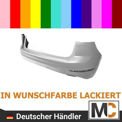 Lackiert Stoßstange hinten für Facelift VW Golf 7 Sportsvan ab 2017-2020