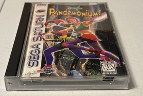 Pandemonium (Sega Saturn, 1996)  Complete Manual and Registration Card Inc