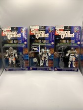 Space Quest Mission Squad Astronaut 3.75" Figures Chap Mei 2001 Lot Of 3 NEW