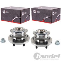 2X A.B.S. RADLAGER-SATZ Vorne Beidseitig Passend FüR Land Rover Discovery Range