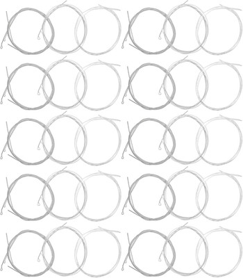 5 Sets of 6 String Guitar Strings Replacement Nylon String with Small Ball Ends