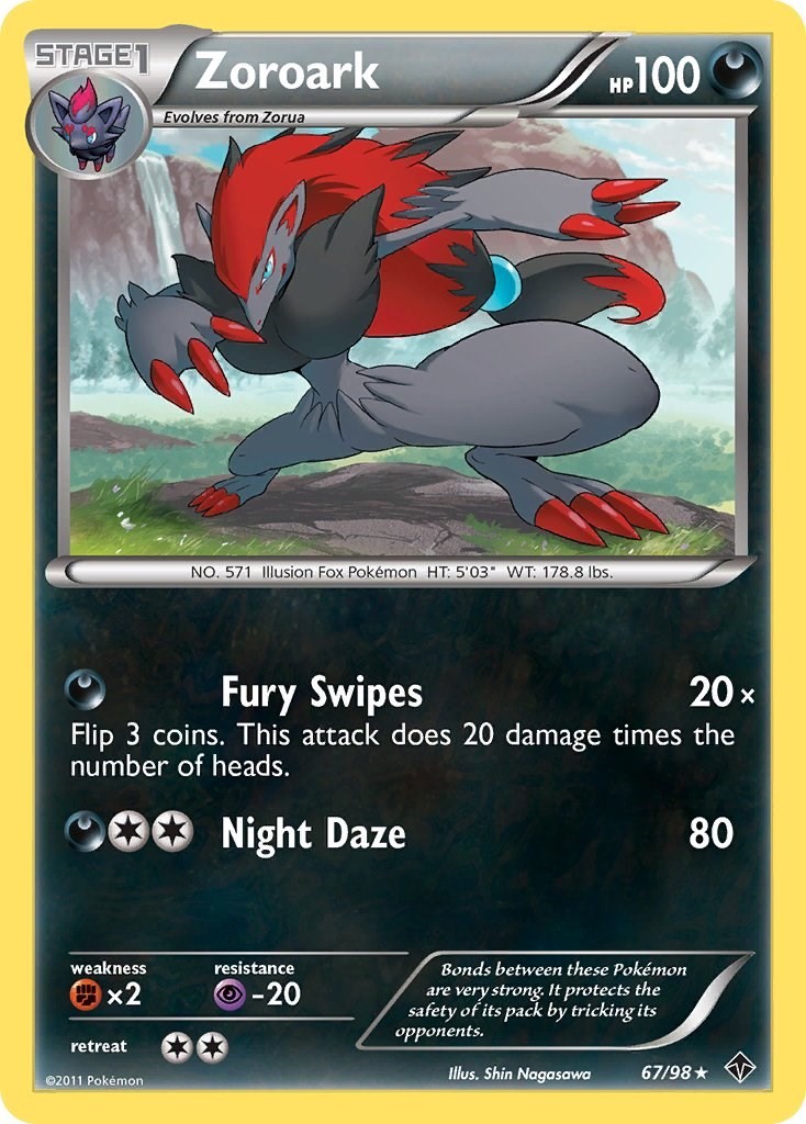 Zoroark Holofoil [EPO - 67/98]NM