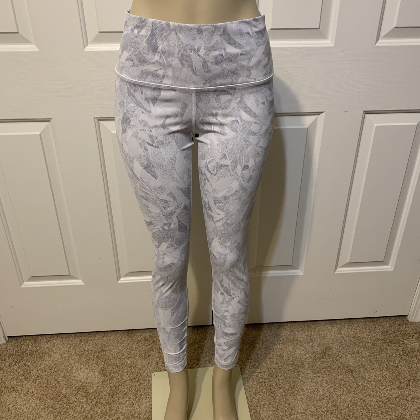 Lululemon Womens Wunder UnderHigh-Rise Leggings | JasmineWhite Multi | Size 10