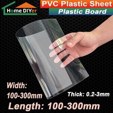 Translucent PVC Plastic Sheet Thin Clear Plastic Panel PVC Plat Thick 0.2mm-3mm
