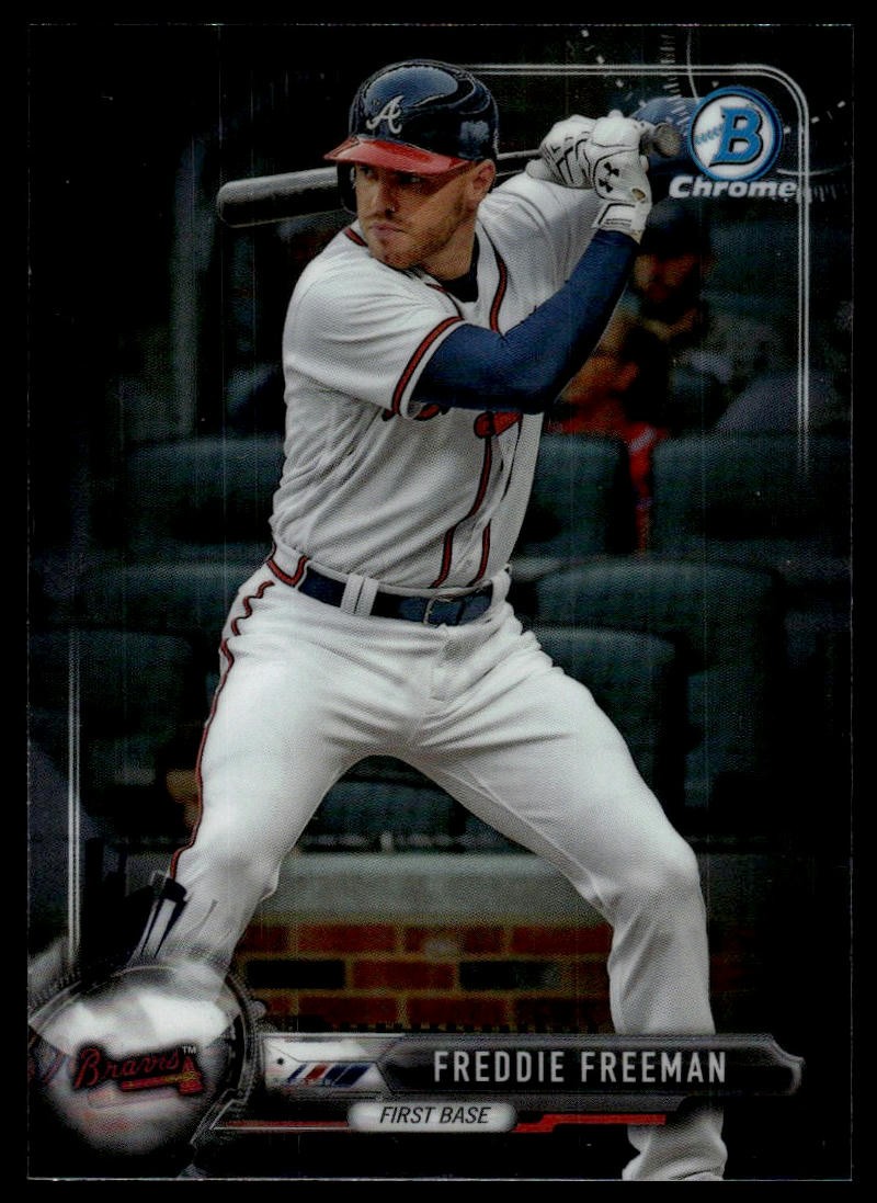 2017 Bowman Chrome Freddie Freeman #89