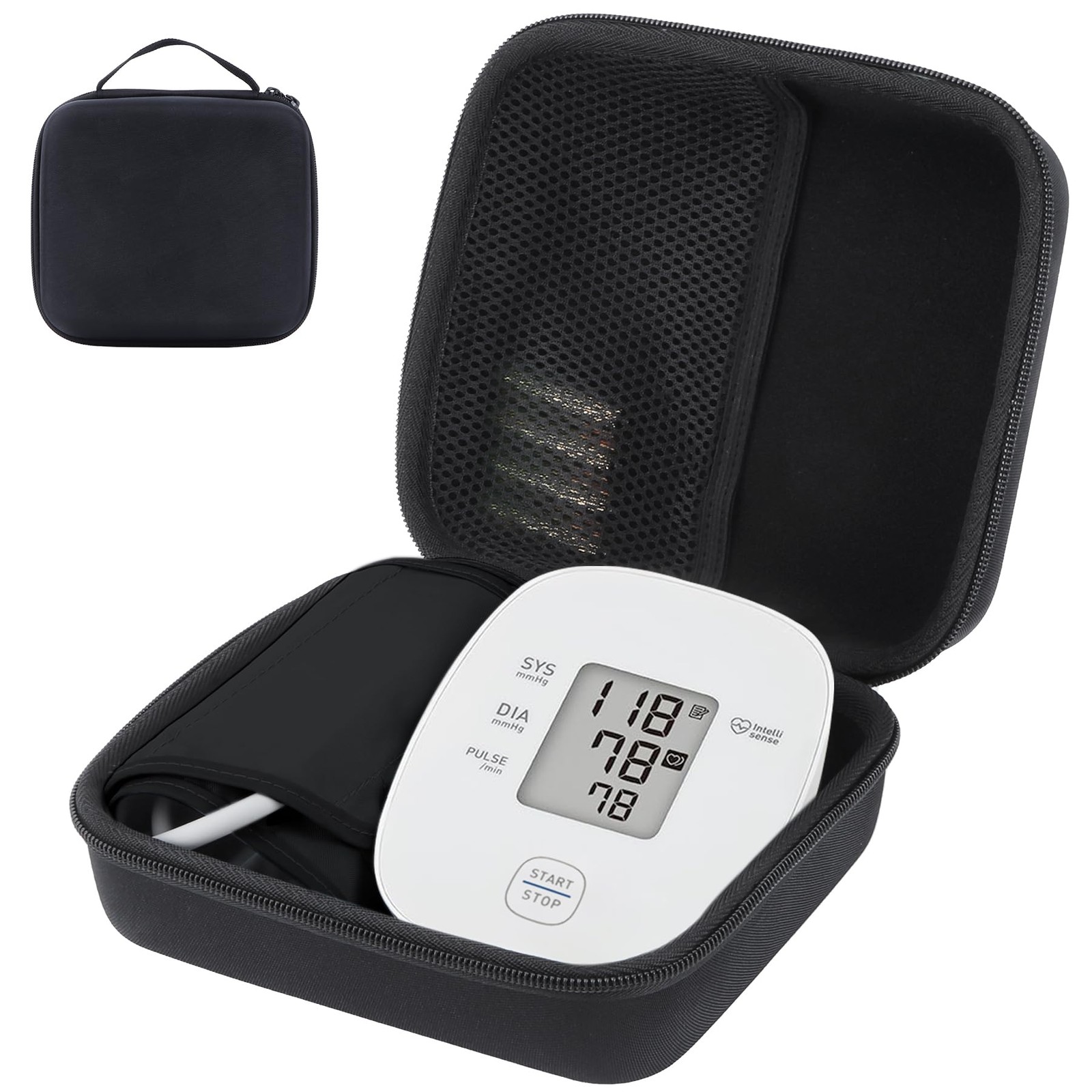 RIYADAone Case for OMRON Iron BP5000 Bronze BP5150 Lron BP5000, Black