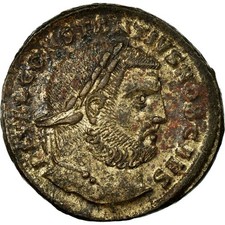 [#64311] Constantius I, Follis, Trier, Copper, AU, Cohen:89