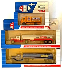 Lot of 3 HARTOY AHL Diecast Truck Collection 1:64,  From 1990s, NEW IN BOXES