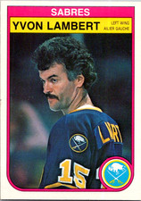 Yvon Lambert #27 1982-83 O-Pee-Chee Buffalo Sabres