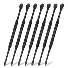 7pcs Wax Carving Tool 4.75" Stainless Steel Sculpture Tools, Black Plated