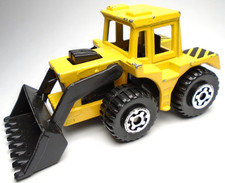 1980S MATCHBOX SUPERFAST #29 TRACTOR SHOVEL YELLOW 1:64