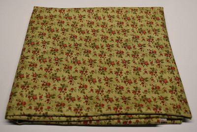 1 yard minus 100% COTTON FABRIC vienna nights 3 SISTERS moda SAGE MAUVE FLORAL