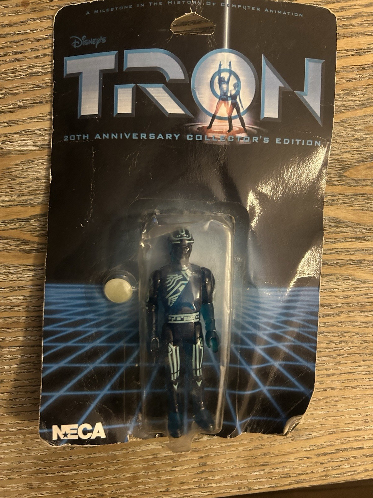 TRON 20th Anniversary Collectors Edition Action Figure by NECA Disney 2002