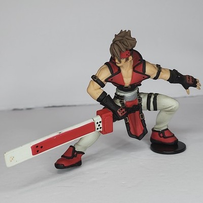 2002 Guilty Gear X SR Series 3.5'' Sol Badguy Figure Builder Gashapon Yujin