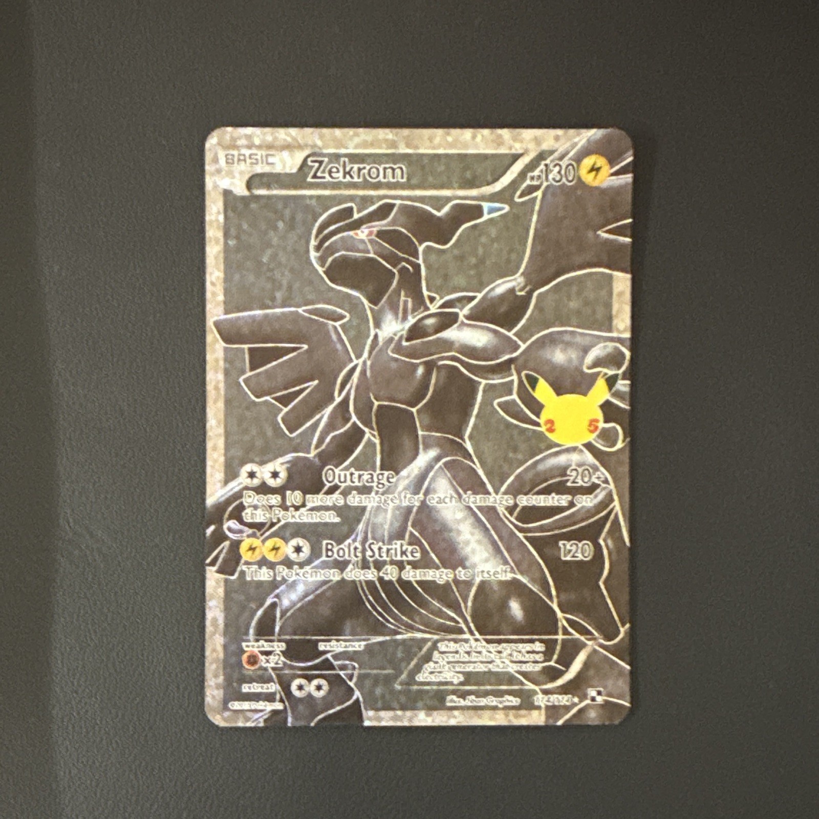 Pokemon TCG Zekrom Celebrations Classic Collection 114/114 Holo ENG 130 HP