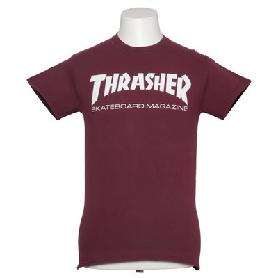 Thrasher, T-shirt, Größe: S, Rot, Baumwolle, Print, Herren #wvr