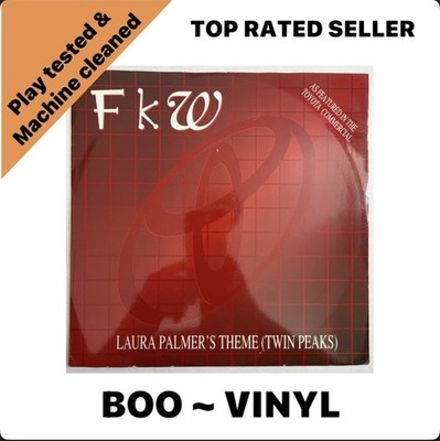 FKW Laura Palmer's Theme Twin Peaks 12'' Single Vinyl 1994 Techno Deep House EX