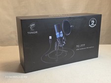 TONOR TC-777 USB Condenser Microphone Complete Set, Open Box 021696