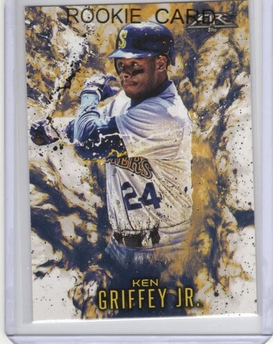 Ken Griffey Jr 2016 Topps Fire Insert #fF6 Nice card. 1st Ballot Unanamous HOFer
