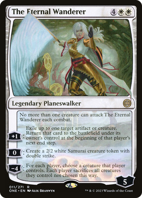 The Eternal Wanderer #11 (Damaged) Phyrexia All Will Be One ONE Magic MTG