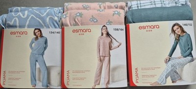 Mädchen, Schlafanzug, Nachtwäsche, Pyjama, vers. Größen/Farben, Esmara
