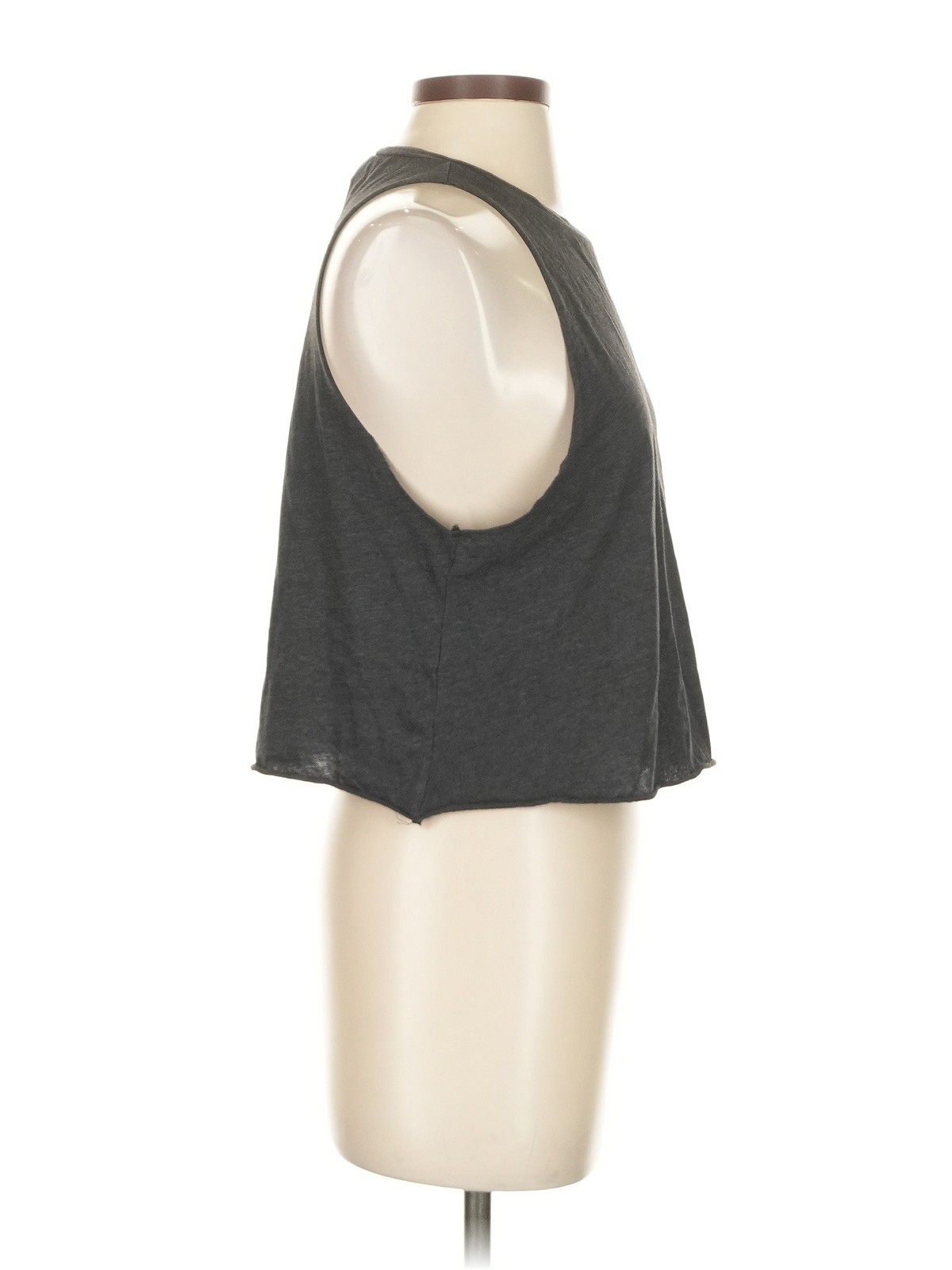 Divided by H&M Women Gray Tank Top S thumbnail 3