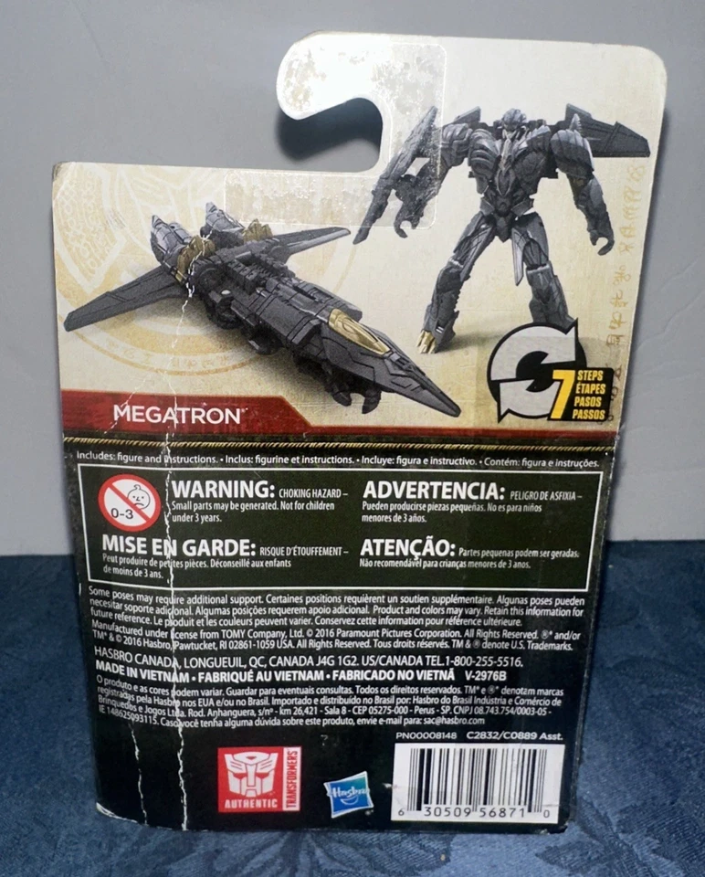 Transformers Last Knight Megatron Legion Class 2016 Hasbro Nuevas Leyendas Selladas Foto 4 de 4