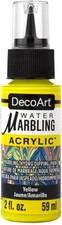 DecoArt Water Marbling Paint 2oz-Yellow