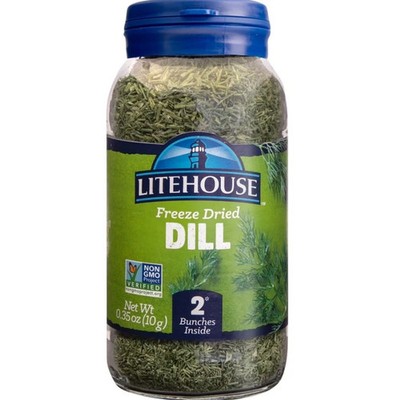 Litehouse Freeze Dried Dill, 0.35 oz.