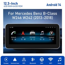 12,3'' Drahtlos Autoradio Android14 CarPlay Für Mercedes Benz B W246 W242 NTG4.5 12,3'' Drahtlos Autoradio Android14 CarPlay Für Mercedes Benz B W246 W242 NTG4.5