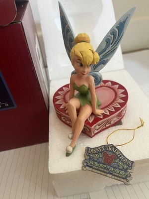 Disney Traditions Tinkerbell ''Love Seat'' Figur Jim Shore Charity Angebotsbox 