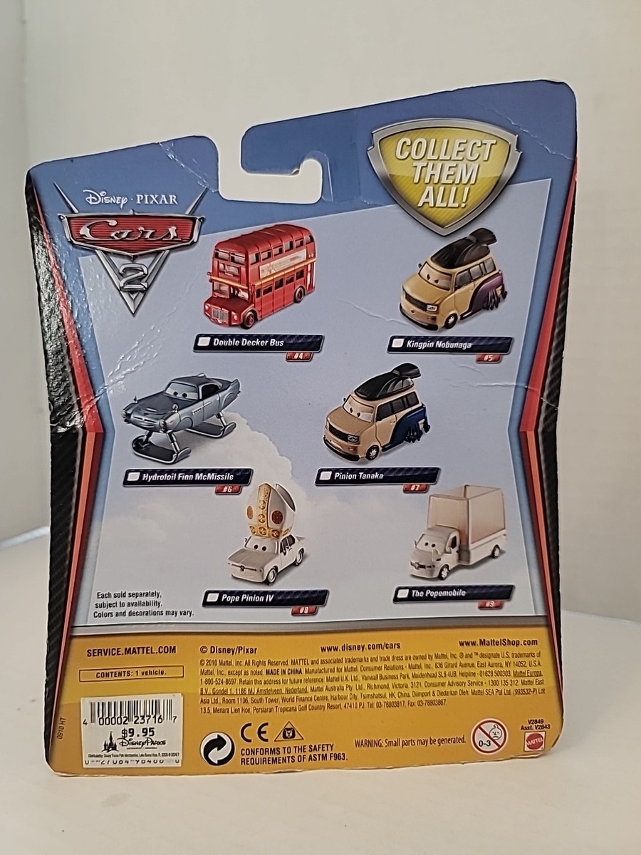 Disney Pixar Cars 2 POPE PINION IV NIP | eBay
