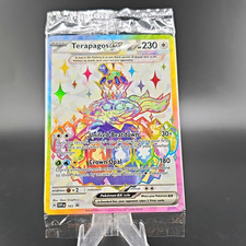 Pokemon - Terapagos Black Star ex SVP 165 Scarlet & Violet Sealed Promo Holo EN