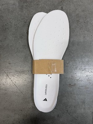 Adidas Footadapt Replacement Insoles Size 10 White Athletic Shoe Inserts NEW