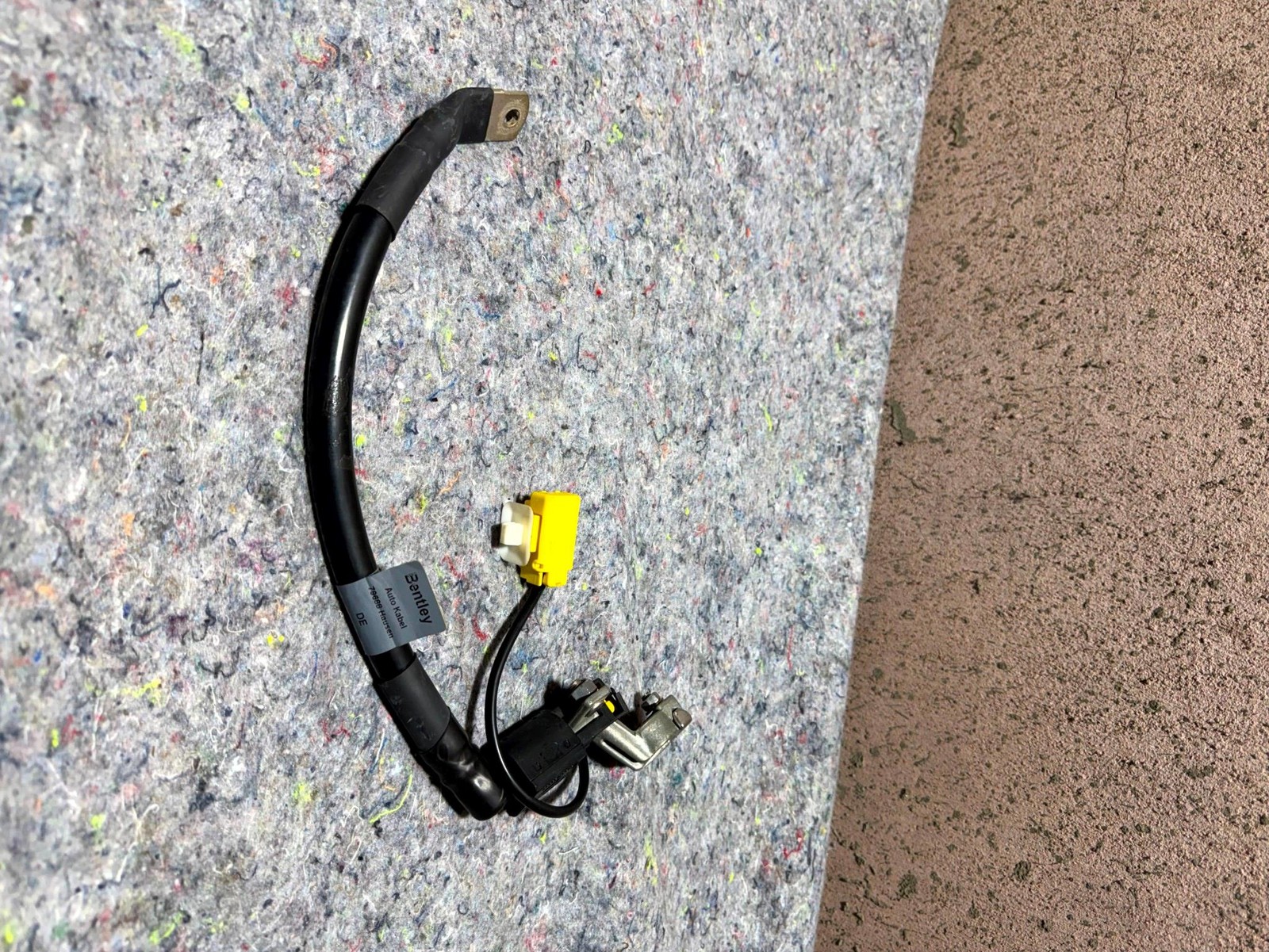 OEM BENTLEY CONTINENTAL FLYING SPUR 06-12 POSITIVE BATTERY BST CABLE 3W5971228D