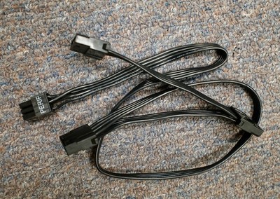 EVGA SuperNOVA GQ GM G+ PSU 6-Pin to 3x 4-Pin Molex Modular Peripheral Cable OEM