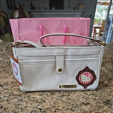 Sanrio Hello Kitty White Wristlet Clutch Wallet 2010 New w/ tags  bag