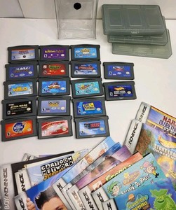 Lot De 12 Boîtiers : 6 Pour GameBoy/Color + 6 Pour GameBoy Advance – Occasion