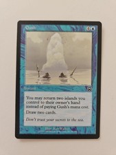 Gush Mercadian Masques LP Magic Gathering MtG Premodern Vintage Free Spell U