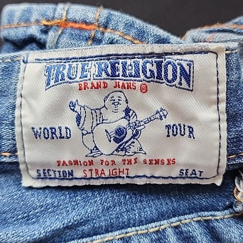 True religion blue denim boys size 8 - Picture 3 of 7