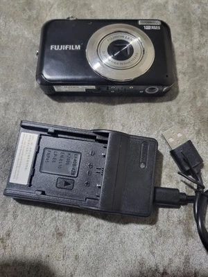 Fujifilm FinePix JV Series JV90 12.0MP Digital Camera - Black