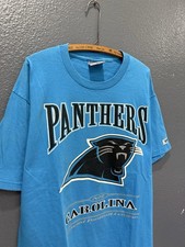 Vintage 90 s Lee Sport Carolina Panthers Football NFL Blue Shirt XL