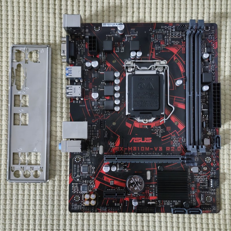 ASUS EX-H310M-V3 R2.0 : LGA1151 H310 mATX DDR4 + IO-Shield