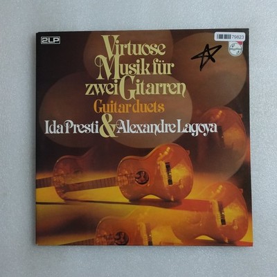 Ida Presti Virtuose Musik Für Zwei Gitarren Guitar Duets LP Vinyl Album Record
