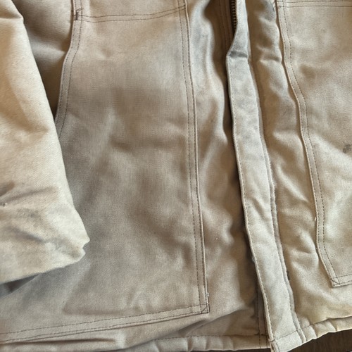 VTG Polar King By Key Barn Coat Blanket Lined Full Zip Jacket Size 40L USA Chore - Picture 3 of 11